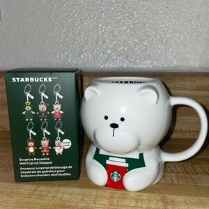 Starbucks 2025 Bearista Cup and Keychain Collection! LIMITED EDITION. ❄️